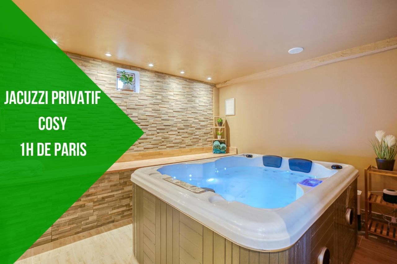 Gite La Fontaine -Cozy-1H De Paris -Jacuzzi Privatif La Boissiere  Εξωτερικό φωτογραφία